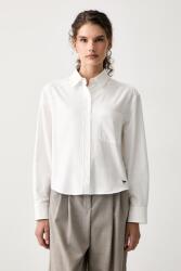 Max Mara női pamut ing WKDNUORO - fehér 40