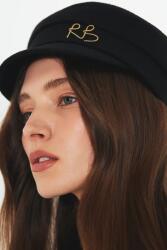Ruslan Baginskiy gyapjú sapka Baker Boy Cap - fekete XS