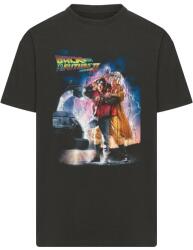 Mr. Tee Back to the Future II Poster Oversize Tee black