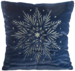 Eurofirany Karácsonyi párnahuzat 119 c Gránátkék 45x45 cm