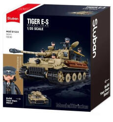 Sluban Model Bricks Army - Tigris tank (M38-B1533)