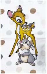 Disney Bambi kéztörlő, arctörlő, törölköző 30x50 cm Nr 01