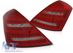  LED hátsó lámpák piros-fehér szekvenciális MERCEDES W221 S-KLASA 05-09 (TTTLM6030430)