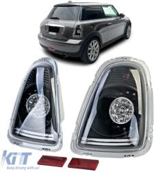  LED hátsó lámpák, átetsző üveg, fekete, Mini One Cooper R56 2006-2010 (ODTLM6014824)