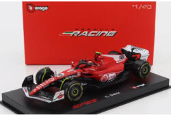 BBurago Модели на автомобили и мотоциклети модел 1/43 Scuderia Ferrari SF-23 Sainz #55 Las Vegas 2023 Signat (TRS5927-4021)