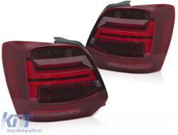  LED hátsó lámpák piros LED csík VW POLO V 09-17 (TTTLV6029198)