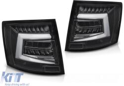  LED csíkos hátsó lámpák fekete SKODA OCTAVIA III 16-20 SW OEM LED (TTTLS6029372)