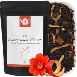 ChwilaHerbaty Pomegranate Flower fekete tea 50 g Gránátalma Bőr Virág friss aroma (Pomegranate Flower)