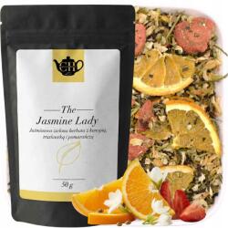 ChwilaHerbaty Jázmin Hölgy zöldkender tea 50 g Eper Jázmin Narancs (Jasmine Lady)