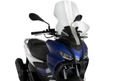Puig V-Tech szélvédő Aprilia SR GT 125/200 2022-2024 átlátszó Puig Váz, idomok és járműkiegészítők Szélvédők és tartozékaik Szélvédők Motorkerékpár- és robogószélvédők