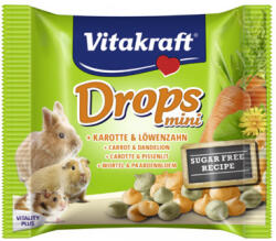 Vitakraft Mini Drops sárgarépás jutalomfalat 40 g