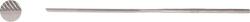 uni-max Pilă cu ac 160 mm, plată cu colțuri rotunjite, 5, 8 x 1, 5 mm, sec 2 13901620 (13901620) Pila