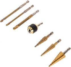 uni-max Set freză în trepte şi tăiere 11-310-S10 (11-310-S10)
