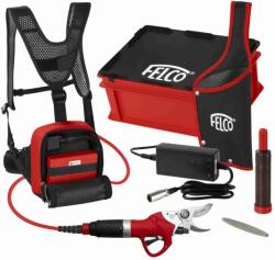 FELCO Foarfece electrice 812 - complete cu acumulator și baterie dublă 880/194 UFEL812 (UFEL812) Foarfeca de gradina
