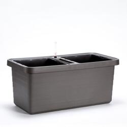 Plastia Jardinieră Berberis DUO de mare capacitate 80 cm - antracit U198024 (U198024)