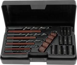 uni-max Set pentru îndepărtarea şuruburilor deteriorate 10-107-S04 (10-107-S04) Burghiu