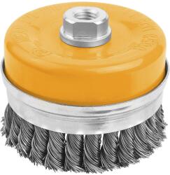 TOLSEN TOOLS Perie cupă împletită de 75 mm, HD 77513 (77513)