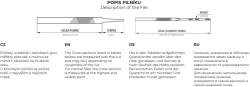 uni-max Pilă cu ac 180 mm, segmentară, 6, 0 × 2, 2 mm, sec 3 13851830 (13851830) Pila