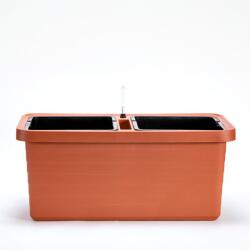 Plastia Ghiveci mare Berberis DUO 80 cm - teracotă U198003 (U198003)