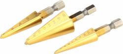 uni-max Burghie conice - set de 3 buc. SLDB-3 (SLDB-3) Burghiu