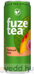 FUZETEA BLACK TEA Őszibarack-rózsa 0,25 l
