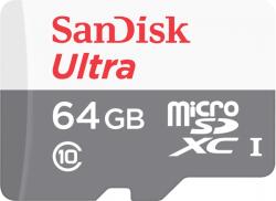 SanDisk microSDXC Ultra 64GB C10/UHS-1 (SDSQUGN-064G-GN6MN)
