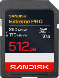 SanDisk SDXC Extreme Pro 512GB UHS-I/V30 (SDSDXXJ-512G-GSCIN)