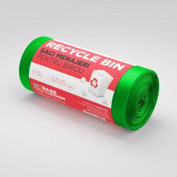 Recycle Bin Saci menajeri 60L verzi 50 saci/rola - Recycle Bin (SM6050rGR)