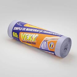 VEXY Saci menajeri HDPE cu mâner, 60 L, mov, 20 buc. /rolă - VEXY (SM6020vPR)
