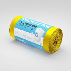 Recycle Bin Saci menajeri 35L galbeni 50 saci/rola - Recycle Bin (SM3550rYL)