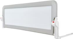 Guimo Bariera de protectie pentru pat, rabatabila, Guimo, 180 x 65 cm, culoare Gri