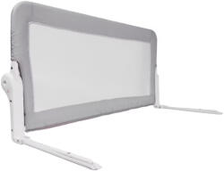 Guimo Bariera de protectie pentru pat, rabatabila, Guimo, 200 x 65 cm, culoare Gri