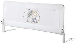 GUIMO Bariera de protectie pentru pat, rabatabila, Guimo, 120x48 cm, Little Star, Decor Oita, Alb