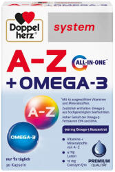  A-Z + Omega-3 System, 30 capsule, Doppelherz