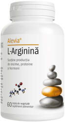  L-arginina, 60 capsule vegetale, Alevia