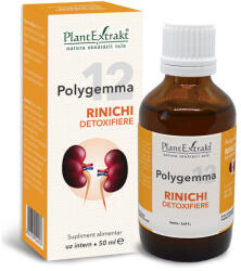PlantExtrakt Sirop Polygemma 12, Rinichi detoxifiere, 50 ml, Plant Extrakt (5944739124253)