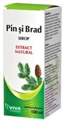  Sirop natural din muguri de pin si brad, 100 ml, Vitalia