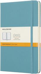 Moleskine Тефтер с твърди корици Moleskine Classic Ruled - Светлосин, линирани листове