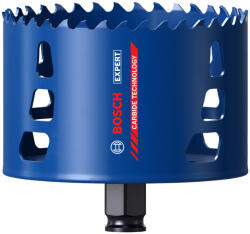 Bosch EXPERT Tough Material keményfémfogú körkivágó, 105x60 mm fém, fa, tégla, műanyag, inox (2608901901)