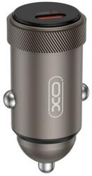 XO CC70 autós töltő Type-C aljzat, 30W, PD gyorstöltő (XO-CC70) FEKETE