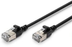 ASSMANN Patch Cord Digitus by Assmann DK-1632-A-020S-BL-10, Cat6a, F/FTP, 2 m, Black, 10 bucati (DK-1632-A-020S-BL-10)