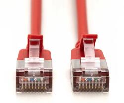 ASSMANN Patch Cord Digitus by Assmann DK-1632-A-010S-R-10, Cat6a, F/FTP, 1 m, Red, 10 bucati (DK-1632-A-010S-R-10)