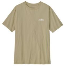 Patagonia FITZ ROY FOOTHILLS T-SHIRT Men Tricou cu mânecă scurtă Weathered Stone M