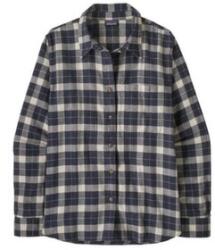 Patagonia LIGHTWEIGHT FJORD FLANNEL SHIRT Women Cămașă cu mânecă lungă Evergreen Fjord: Smolder Blue S