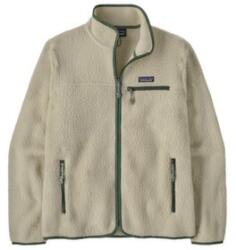Patagonia RETRO PILE JACKET Men Jachetă Pelican w/Canopy Green XL