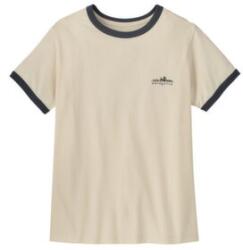 Patagonia FITZ ROY FOOTHILLS RINGER TEE Women Tricou cu mânecă scurtă Undyed Natural XS