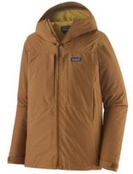 Patagonia INSULATED BOULDER FORK RAIN JACKET Men Jachetă Deer Brown L