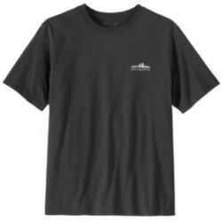 Patagonia FITZ ROY FOOTHILLS T-SHIRT Men Tricou cu mânecă scurtă Ink Black XL