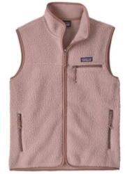 Patagonia RETRO PILE VEST Women Vesta Stingray Mauve M