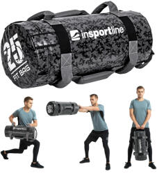 inSPORTline Erősítő zsák fogantyúkkal inSPORTline Fitbag Camu 25 kg (17895)